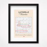 Famille mots mêlés