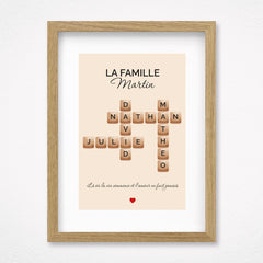 Famille mots croisés