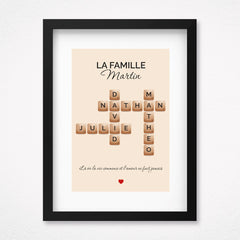 Famille mots croisés
