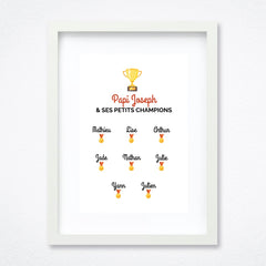 Papi & ses petits champions