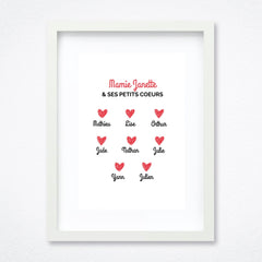 Mamie & ses petits coeurs