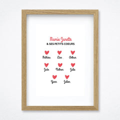 Mamie & ses petits coeurs