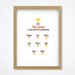 Papi & ses petits champions