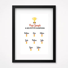 Papi & ses petits champions